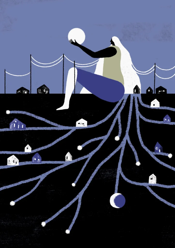 Diseño de ilustracion para El País sobre las raices por soynok