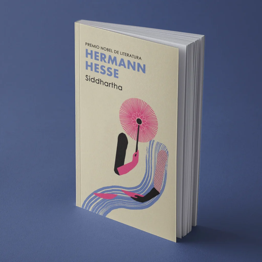 Diseño e Ilustración para la portada del libro de Siddhartha de Herman Hesse
